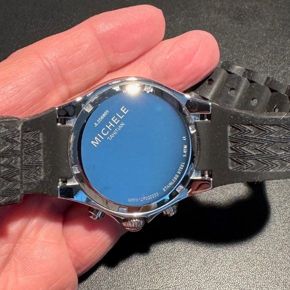 Michele Women's Tahitian Jelly Bean Watch - Picture 10 of 11